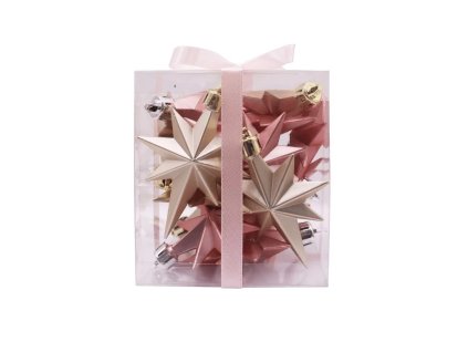Elegáns Noelle karácsonyi csillag díszek 8 cm méretben – mienkleszel.hu