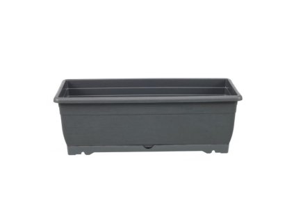 Műanyag virágláda alátéttel, 11 literes kivitel