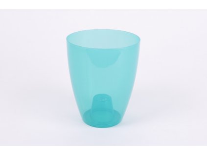 Átlátszó színezett orchidea kaspó Miltonia 1,58 literes kivitelben