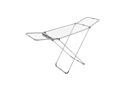 X lábú pillangó ruhaszárító 17,5 m szárítófelülettel, szürke színben