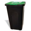 Szelektív hulladékgyűjtő 50L 36,5x37x55,5cm zöld