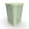 Szennyestartó Q 66L – Modern és praktikus tárolás (Szín Zöld)