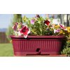 Virágláda alátéttel Verbéna 1,9L meggy