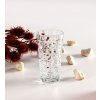 Mintás long drink pohár 290 ml – elegáns üveg pohár szett
