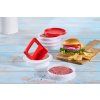 Tupperware Hamburger Formázó Szett hamburgerrel