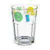 Medina Tropical 380 ml-es vizespohár citrusos mintával