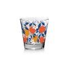Nadia Orange vizespohár 250 ml narancs mintával