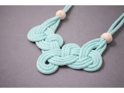 PLETENÝ NÁHRDELNÍK BALANCE (MINT) | UZLI