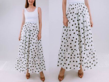 dlhá sukna DOTS