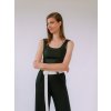 ELASTICKÝ TOP TOBI (ČIERNY) | MIESTNI