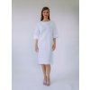 BAVLNENÉ ŠATY OLÍVIA (BIELE) | MIESTNI
