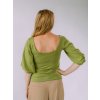 DÁMSKE TRIČKO MARA S ¾ RUKÁVMI (ZELENÉ) | MIESTNI