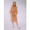 TEPLÁKOVÉ ŠATY TEREZA (SVETLÁ MOCHA) | MIESTNI