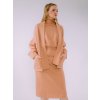 TEPLÁKOVÉ ŠATY TEREZA (SVETLÁ MOCHA) | MIESTNI