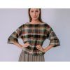 OVERSIZED BLÚZKA OLÍVIA (KÁROVANÁ) | MIESTNI