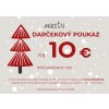 VIANOČNÝ DARČEKOVÝ POUKAZ NA 10 EUR