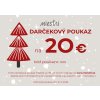VIANOČNÝ DARČEKOVÝ POUKAZ NA 20 EUR