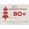 VIANOČNÝ DARČEKOVÝ POUKAZ NA 80 EUR