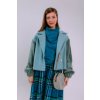 KRÁTKY OVERSIZED KABÁT TEO (MINT) | MIESTNI