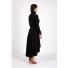DÁMSKE ROLÁKOVÉ ŠATY OLINA (ČIERNE) | MIESTNI