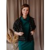 DÁMSKE KRÁTKE SAKO BYSTRÍK (ČIERNE) | MIESTNI