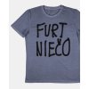 UNISEX TRIČKO FURT NIEČO (ŠEDÁ) | KOMPOT