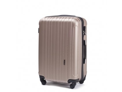 Cestovní kufr WINGS 201 s rozšířením,65L, bronzový,střední