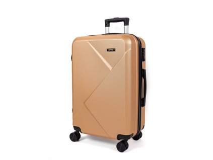 Cestovní kufr  Mifex V99 střední,TSA, 58L,zlatý