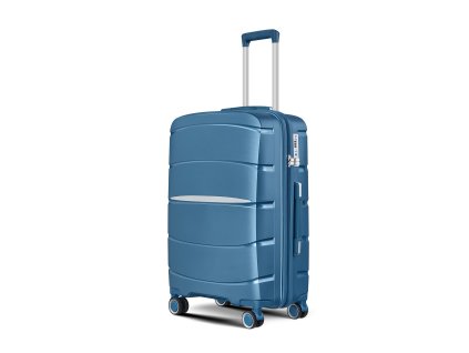 Cestovní kufr  Mifex PP13 exclusive,palubní,TSA, 36L,modrá