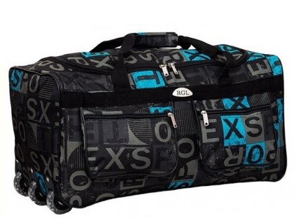 Cestovní taška na kolečkách modrá RGL 100L