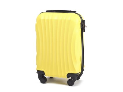 Cestovní kufr skořepinový Wings 19,mini,24L,žlutá