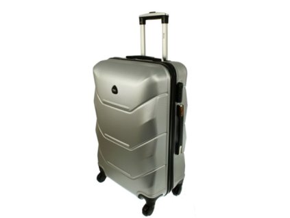 Cestovní kufr RGL 720 skořepinový,mini 26L,stříbrný