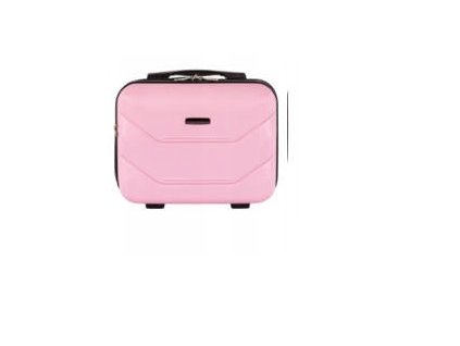 Kosmetický kufr Wings 147,světle růžový