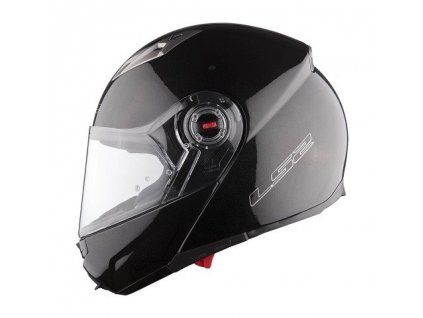 Výklopná helma LS2 FF370 EASY černá lesk XS