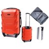 Cestovní kufr WINGS 147 oranžový,střední