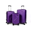 Cestovní kufry Mifex V99, sada 3kusů,36l, 58l, 98l,fialový TSA