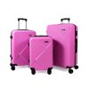 Cestovní kufry Mifex V99, sada 3kusů ,růžová, TSA
