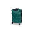 Cestovní kufr  Mifex V265 střední,TSA, 58L,tmavě zelený