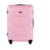 Cestovní kufr WINGS 147 světle růžový,91L,velký