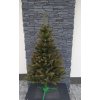 Umělý vánoční stromek Smrk Delux 150cm + stojan+LED řetěz