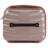 Kosmetický kufr Wings 402 ,bronzový