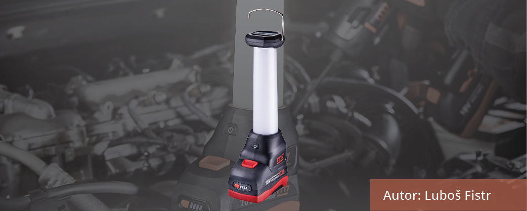 Osvětlete svůj pracovní prostor s AKU LED svítilnou M7 DFL-101