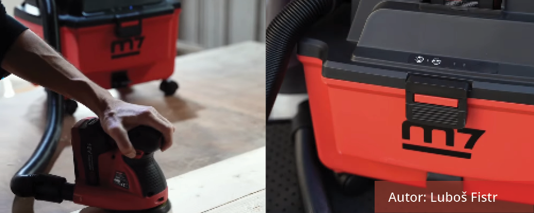 Představujeme AKU vysavač M7 - výkonný pomocník pro řemeslníky a stavbu