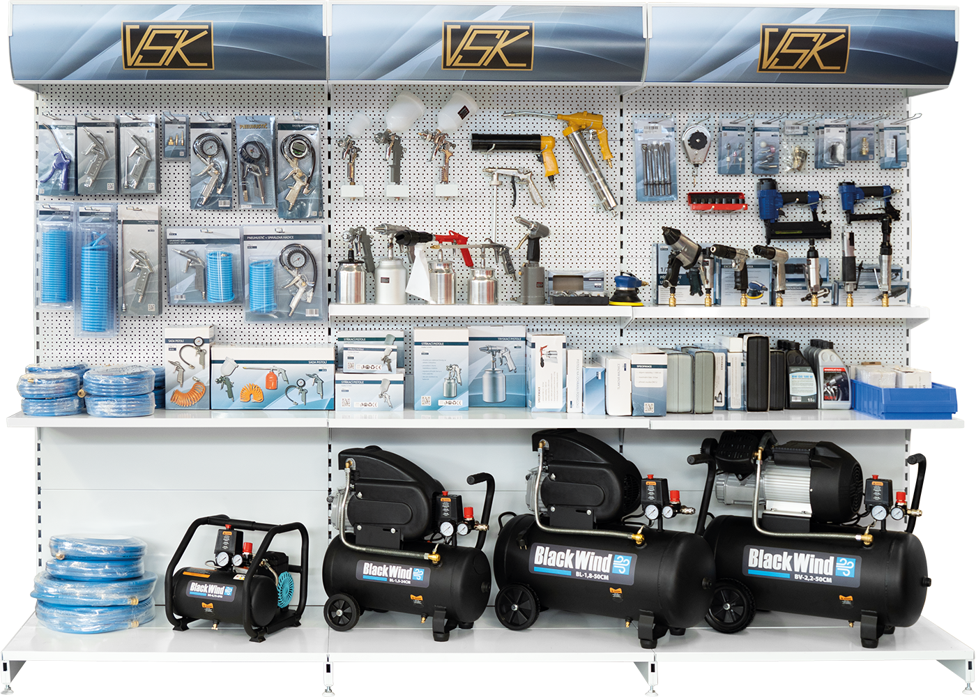 Regálové vybavení VSK