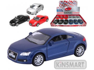 KINSMART Auto Audi TT 2008 Coupe kovové 13 cm 4 barvy MODEL