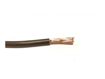 Kabel H07V-K 1,5 (CYA 1,5) Hnědá