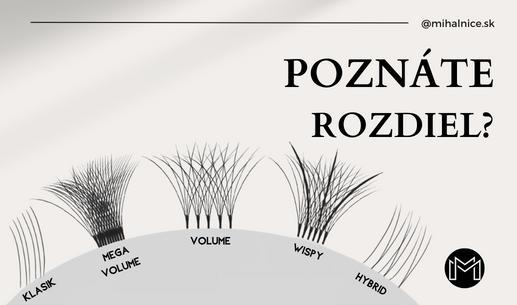 POZNÁTE ROZDIEL MEDZI TECHNIKAMI APLIKÁCIE MIHALNÍC?