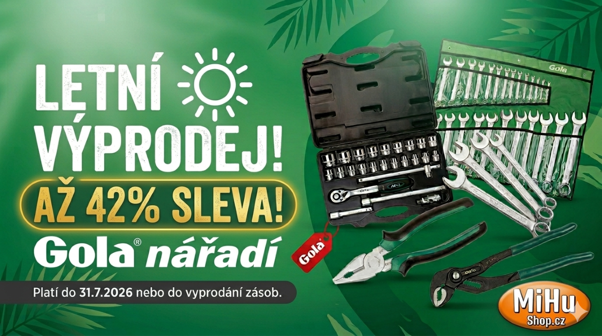 Akční nabídka Gola léto 2026