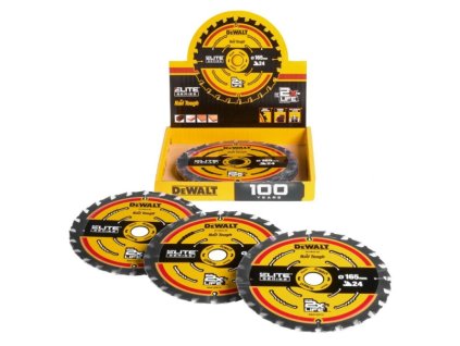 Pilový kotouč ELITE 165x20mm, 24 zubů DT10400 DeWALT MiHu Shop.cz 1