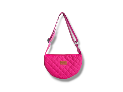 MIKRO Crossbody růžový prošev